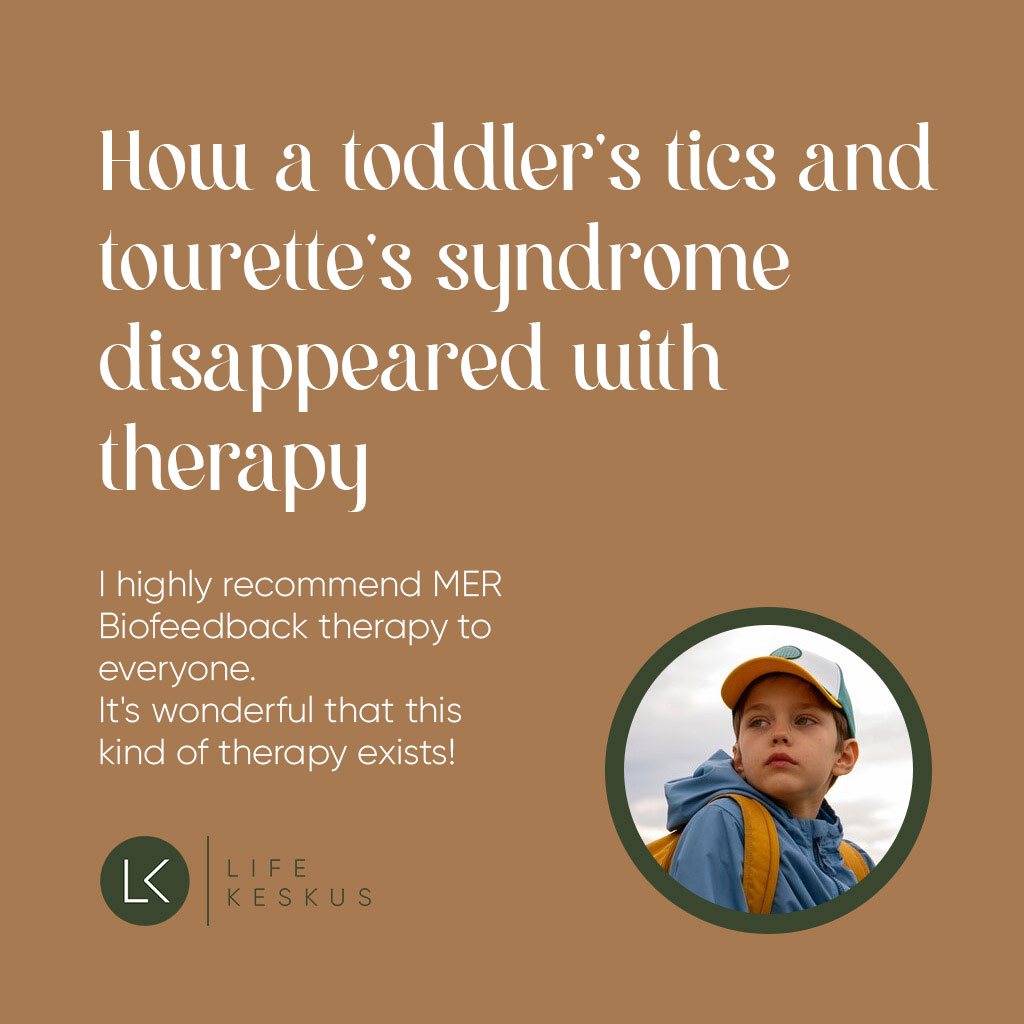 Toddler's tics and tourette's syndrome disappeared