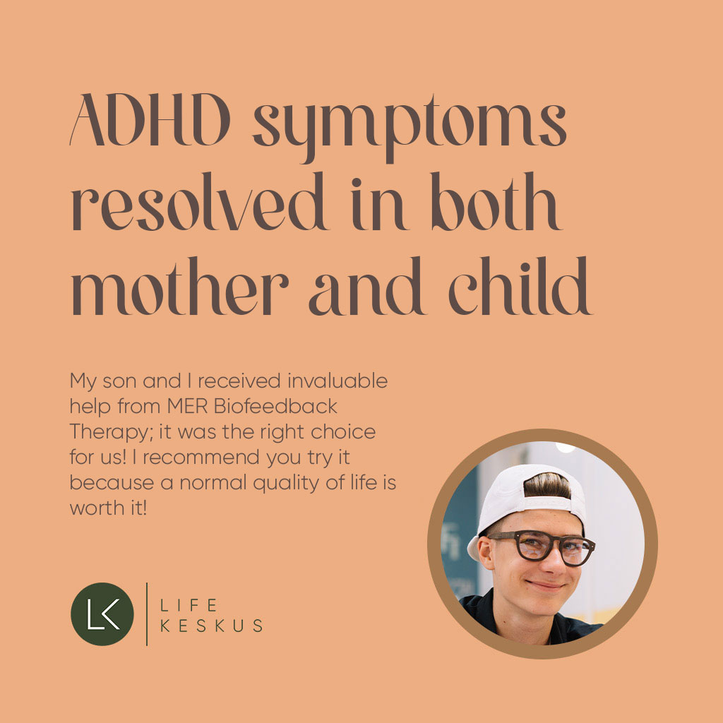 ADHD symptoms resolved