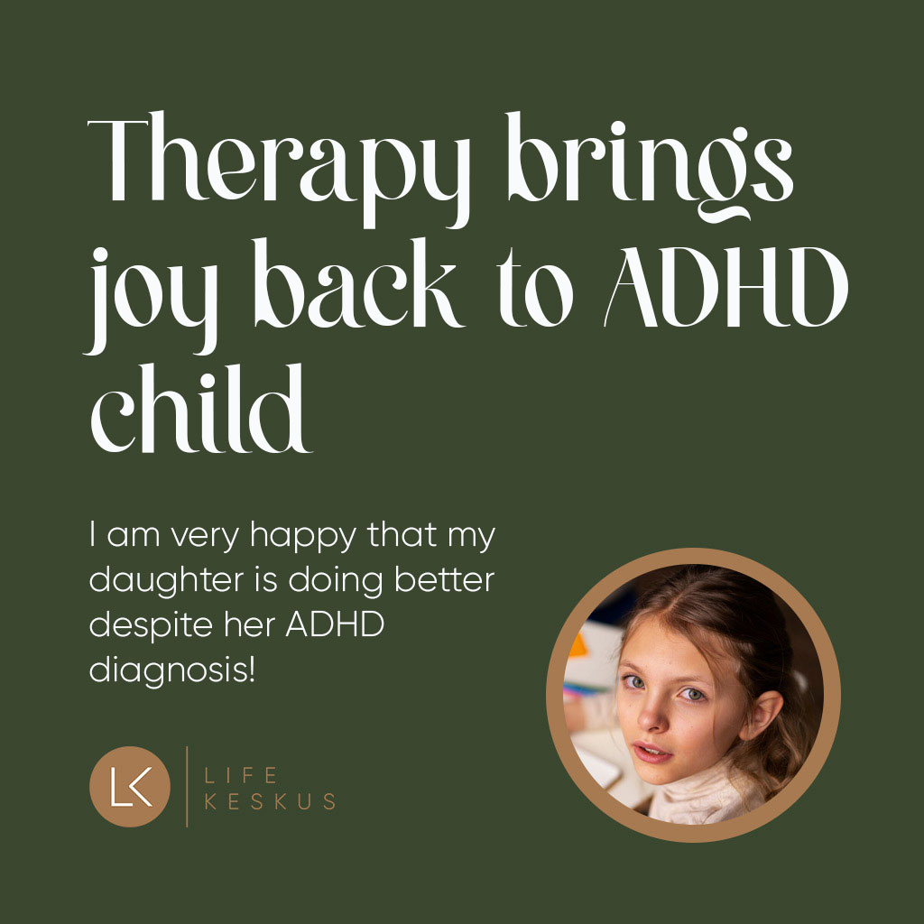 Therapy brings joy back to ADHD child