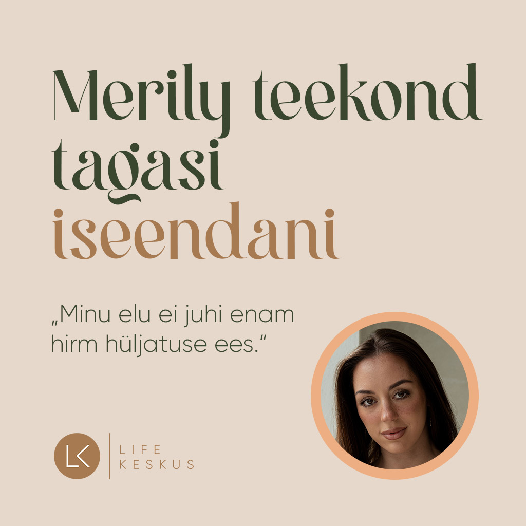 Merily 25 a MER Biofeedback® teraapiasse jõudmise hetkeks olin ma juba küllaltki eneseteadlik ning oma tunnete sõnastamine ei olnud minu jaoks keeruline. Ma sai